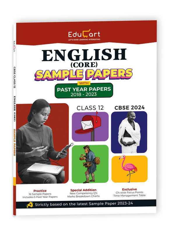 Educart CBSE English Core Class 12 Sample Paper 202324 (Introducing