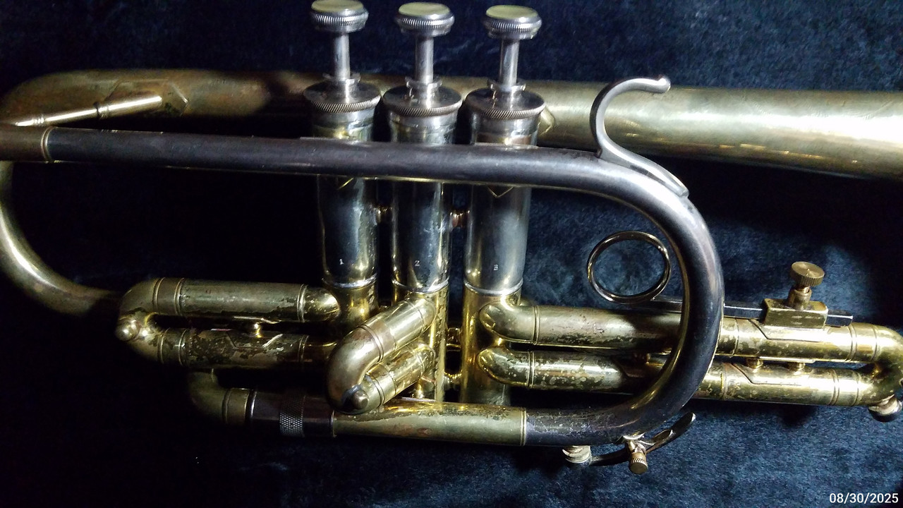 Reynolds 1936 60B Professional cornet sn 485 - 2025-08-30 (4)