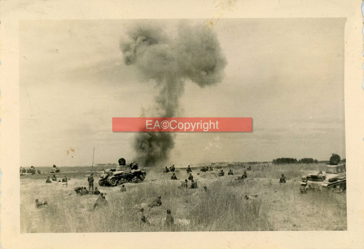 6. Panzerdivision Tank Panzer Kämpfe Russland Fo