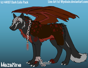 Mazakine-female my first OC ever got her long before shadow