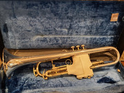 King 1965 Super 20 Silvertone Trumpet DB sn 414124 (4)