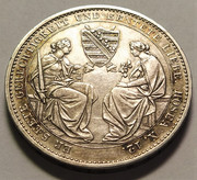 1 Táler - Federico Augusto II - Sajonia, 1854 IMG-20210627-190116