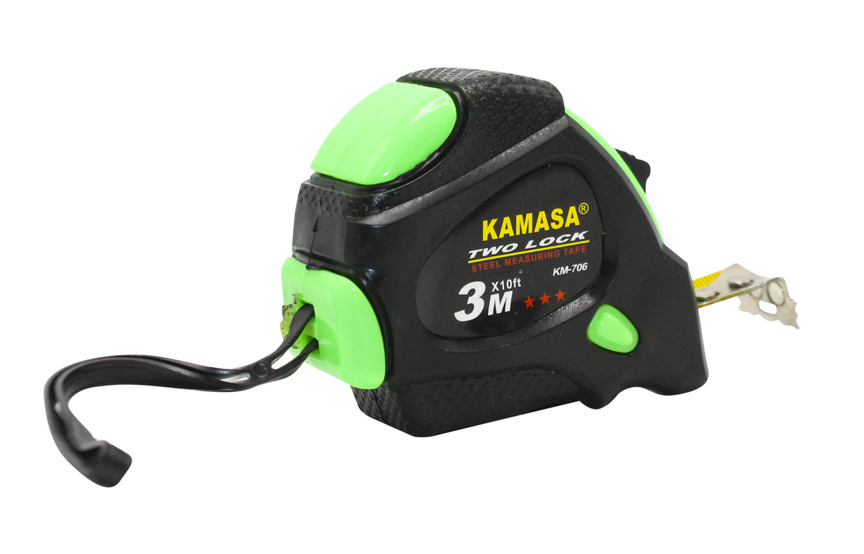 WINCHA PLASTICA COLOR 3MX16MM KAMASA