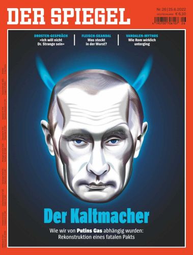 Cover: Der Spiegel Nachrichtenmagazin No 26 vom 25 Juni 2022 Cover: Der Spiegel Nachrichtenmagazin No 26 vom 25 Juni 2022