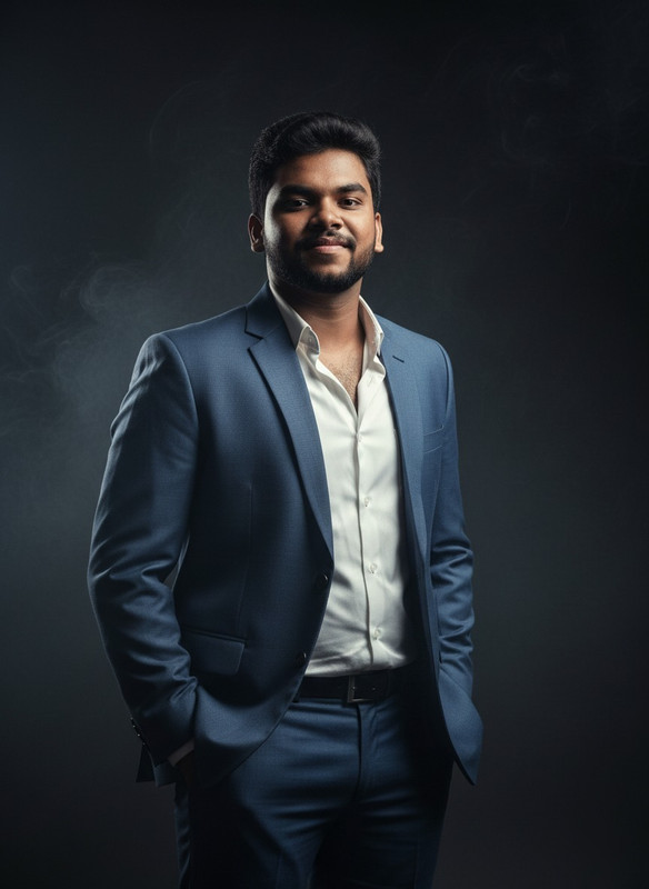 A portrait of Joshua Jose