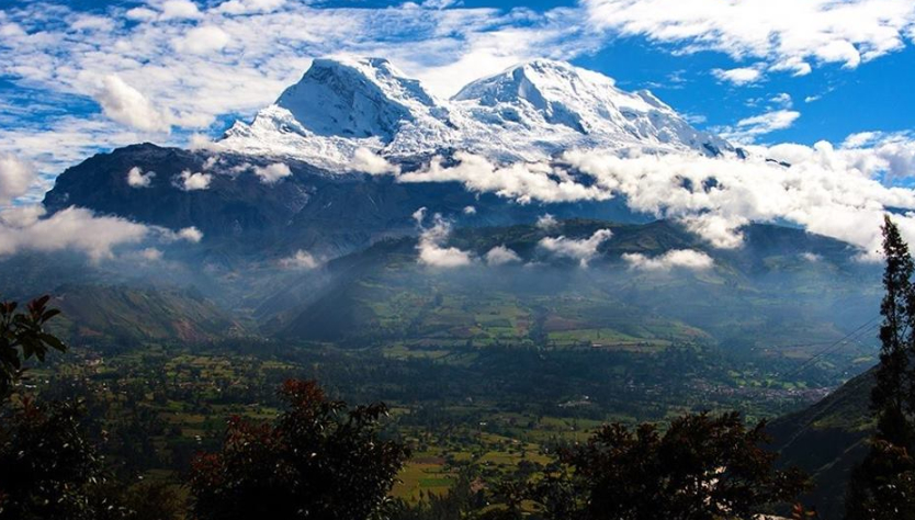 Huascaran Mountain in Peru