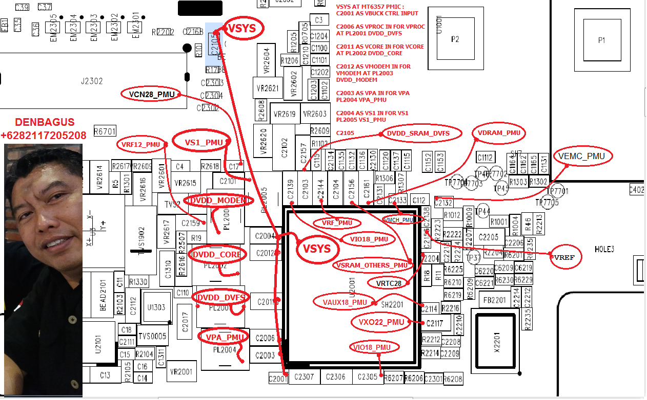 PMU DISTRIBUTION REDMI 6A