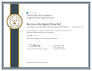 Become a Six Sigma Yellow Belt