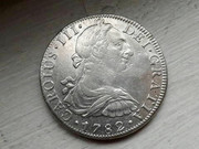 8 Reales Carlos III 1782. CECA México. Opinión  IMG-1330