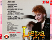 Lepa Lukic - Diskografija - Page 2 Back