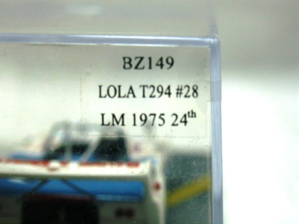 C7 1:43 Bizarre Bz149 Lola T294 Simca Chrysler Roc #28 Lm Le Mans 75