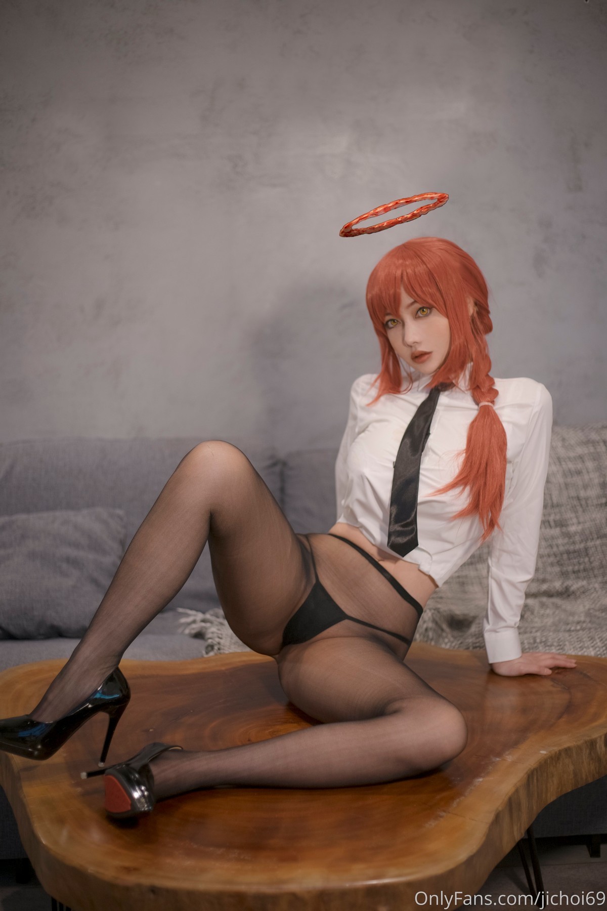Choi Ji Yun 玛奇玛Cosplay写真 电锯人高清角色图集 [54P-70M]插图8