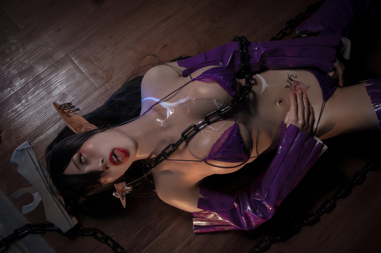 桜满三时 – 黑兽奥利卡 同人 Cosplay 高清写真集（32P-464.5MB）角色扮演插图1