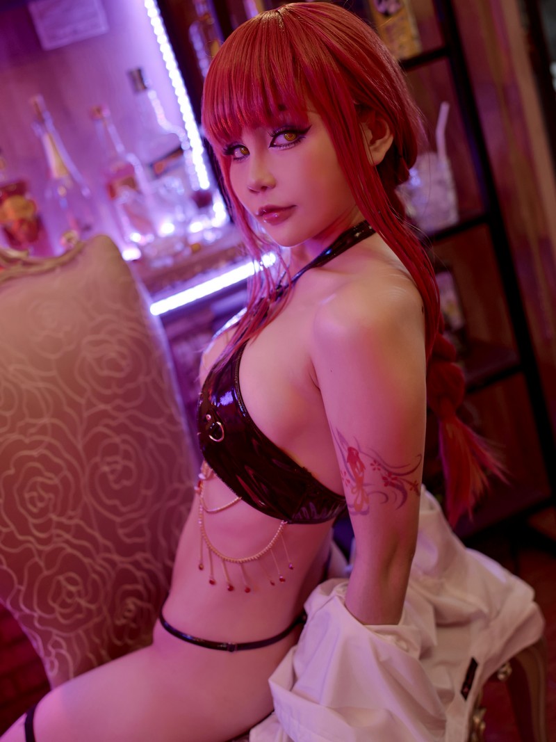 Joyce Lin2x Makima Cosplay Chainsaw Man 写真 47P插图