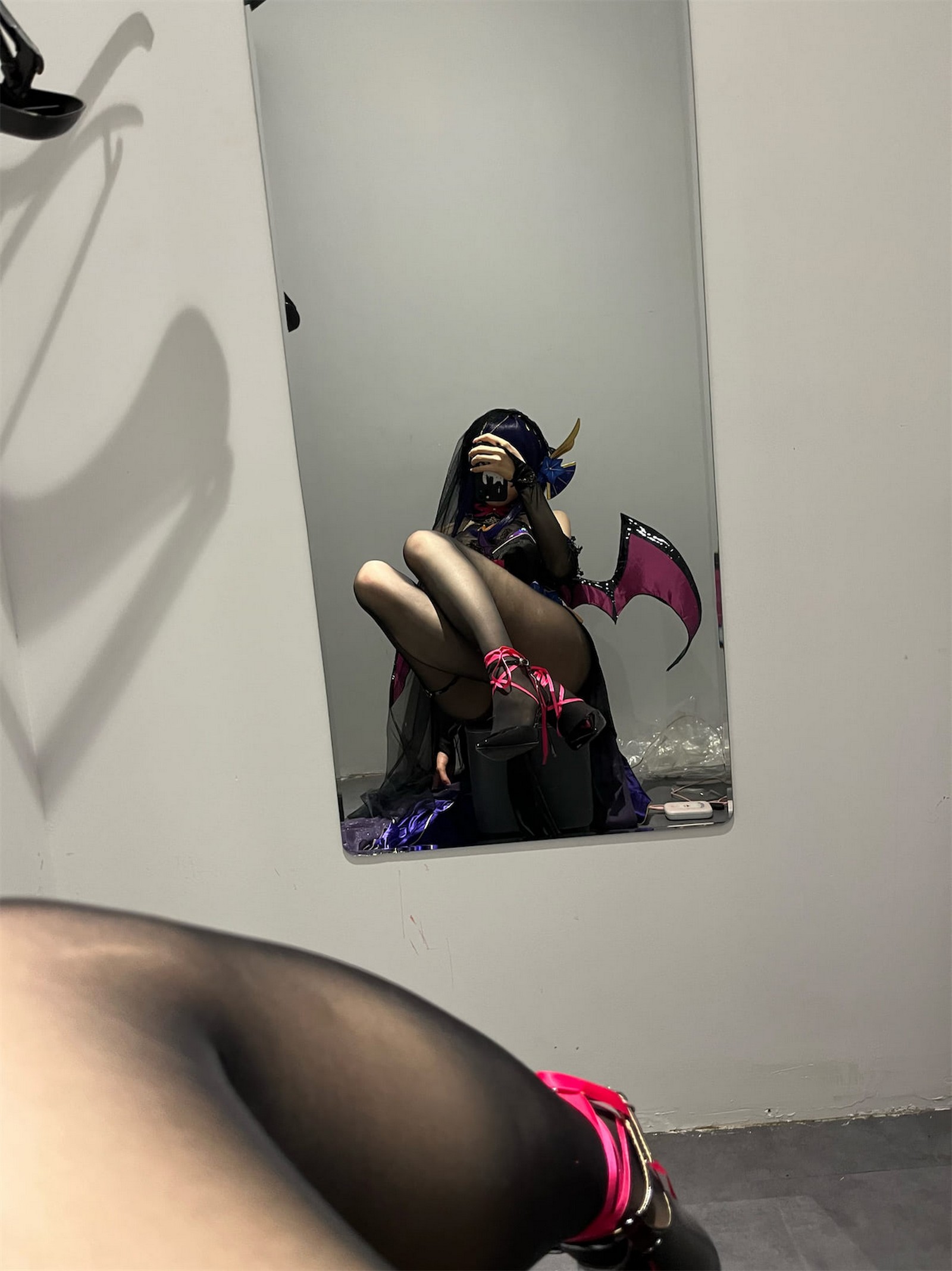 安食Ajiki 原神雷电将军魅魔写真集 – 高质量COS & 二次元美女 [35P-259M]插图5