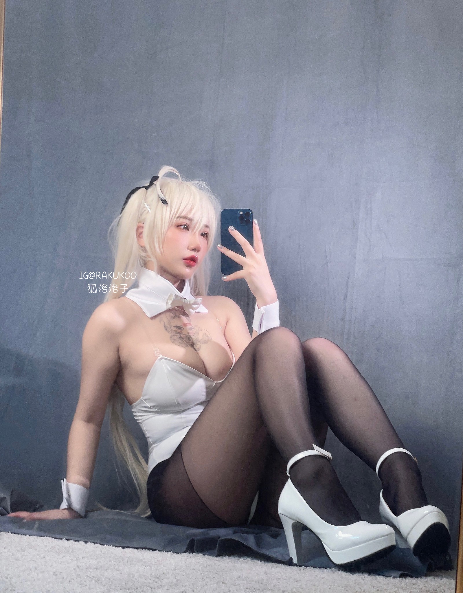 狐洛洛子 – 兔女郎 高清写真集（17P-26MB）经典兔女郎主题图集插图6