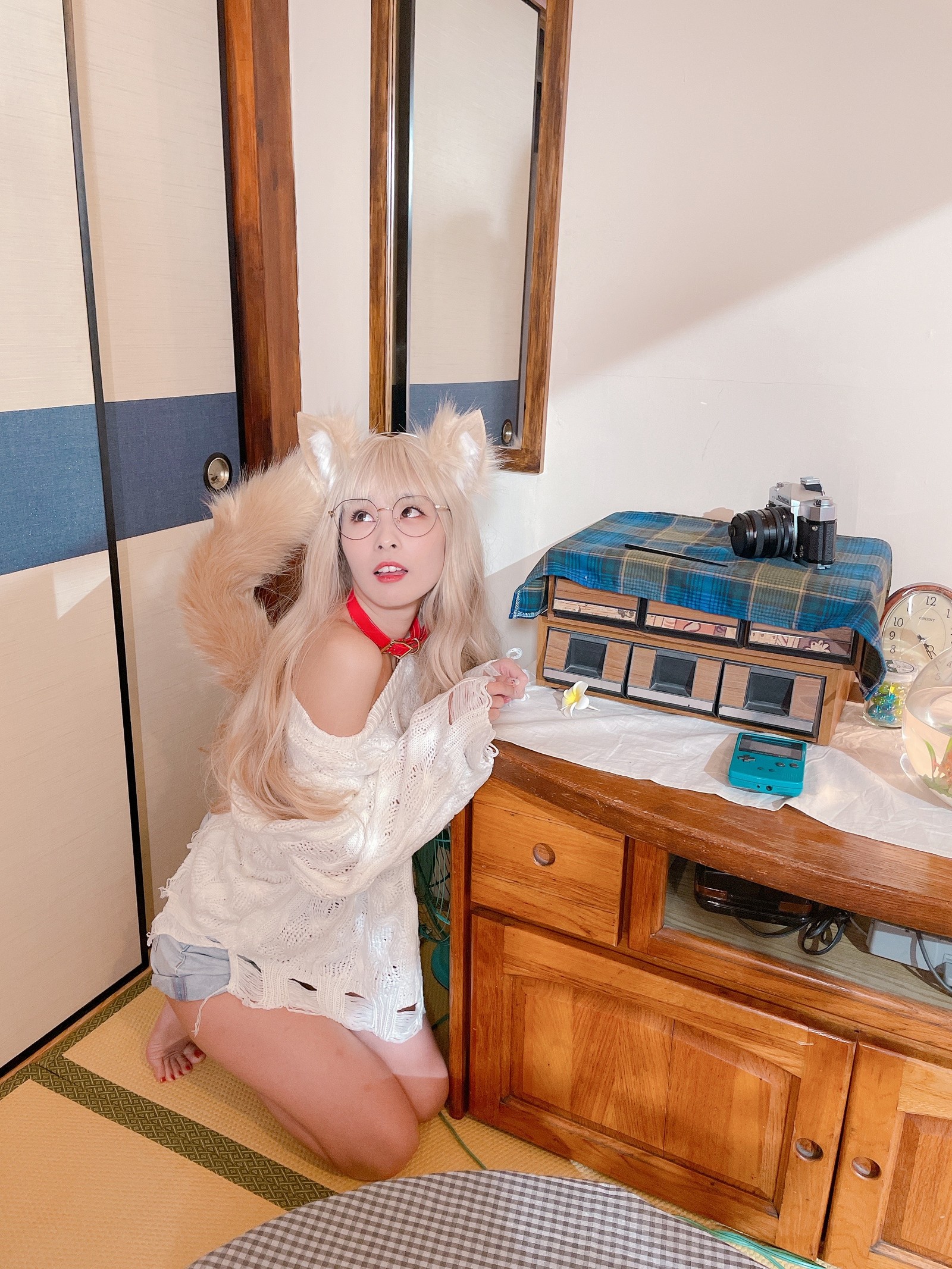 泥泥汝 猫女 主题 Cosplay 写真＋视频合集｜高质量图集（372P｜12V｜1.09GB）插图6