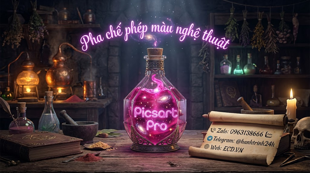 kích hoạt picsart pro