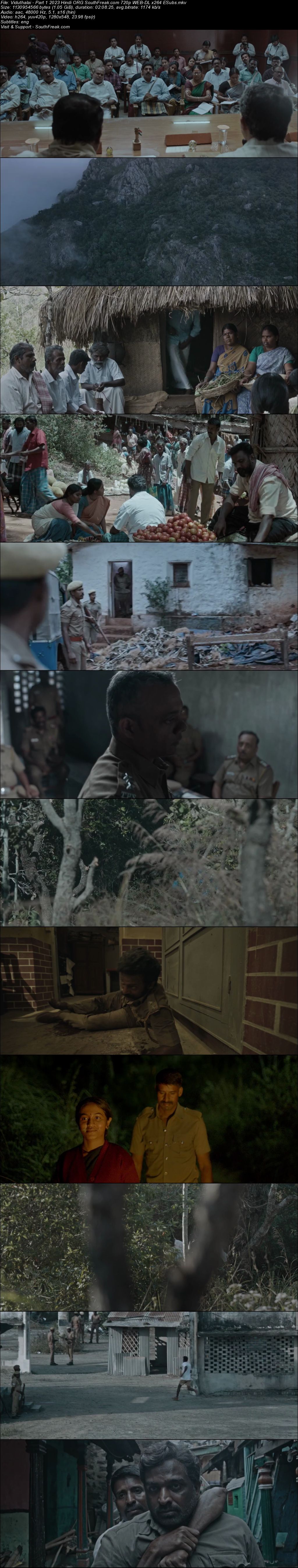 Viduthalai Part 1 2023 Hindi ORG South Freak com 720p WEB DL x264 ESubs - hdhubflix, hubflix, hdmovieshub, allmovieshub