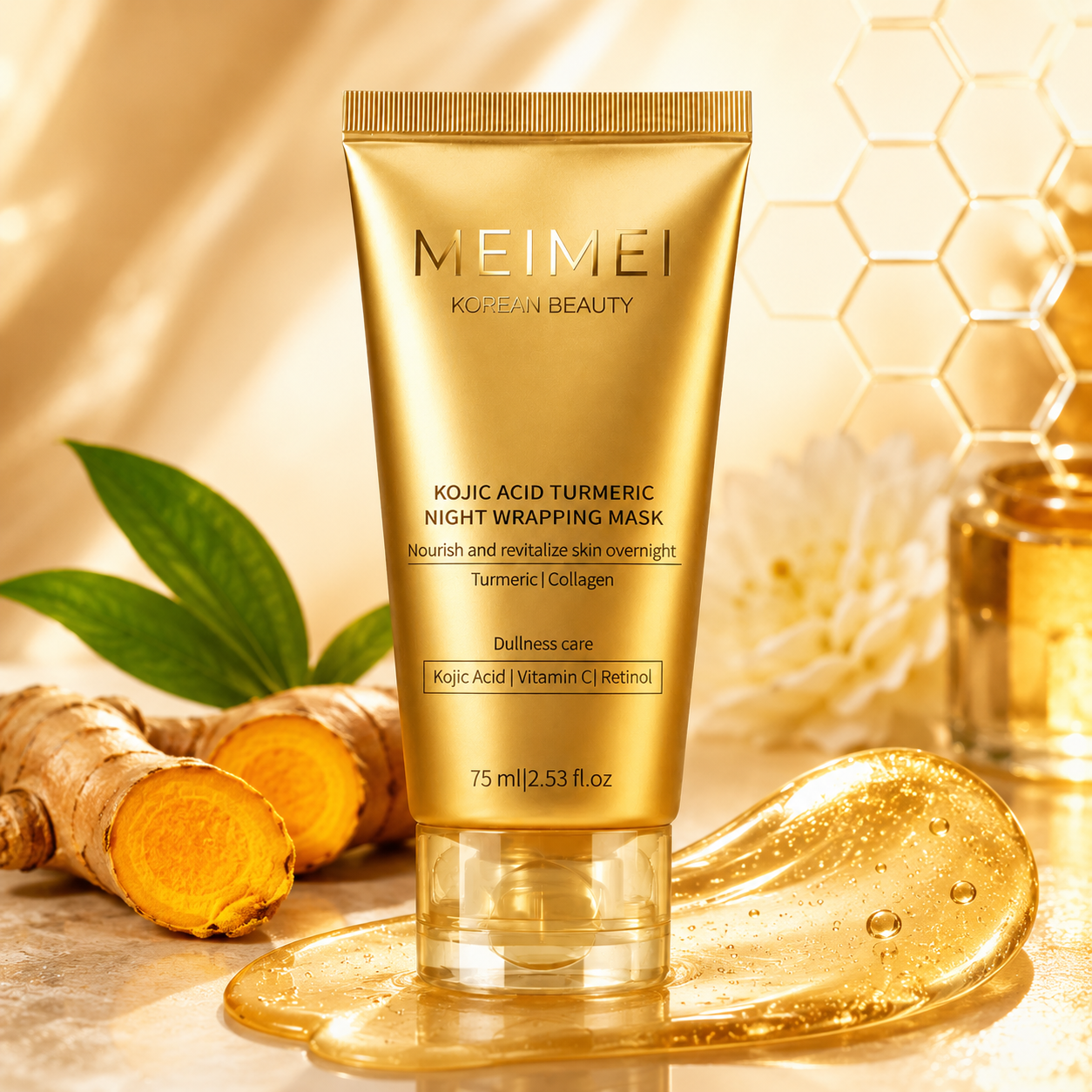 Meimei Kojic Acid Turmeric Wrapping Mask