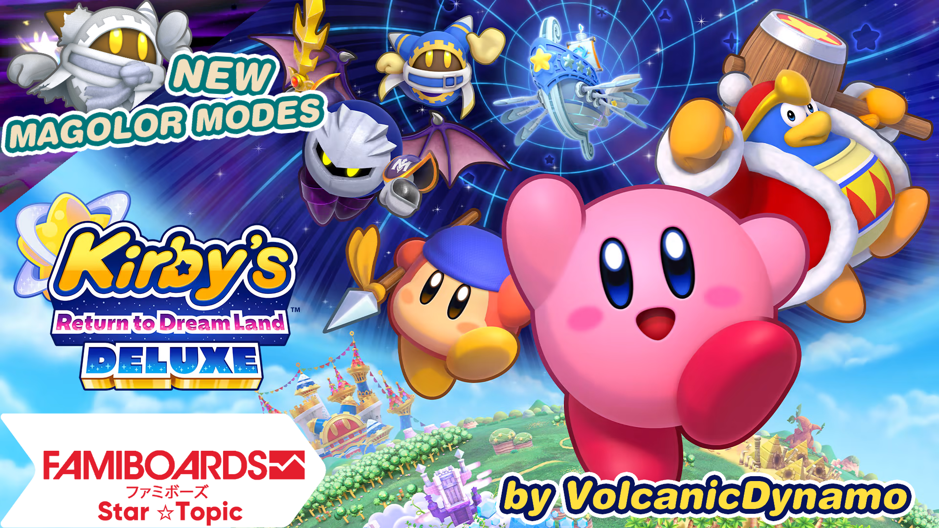 Kirby’s Return to Dream Land Deluxe |ST| New Magolor Modes by VolcanicDynamo