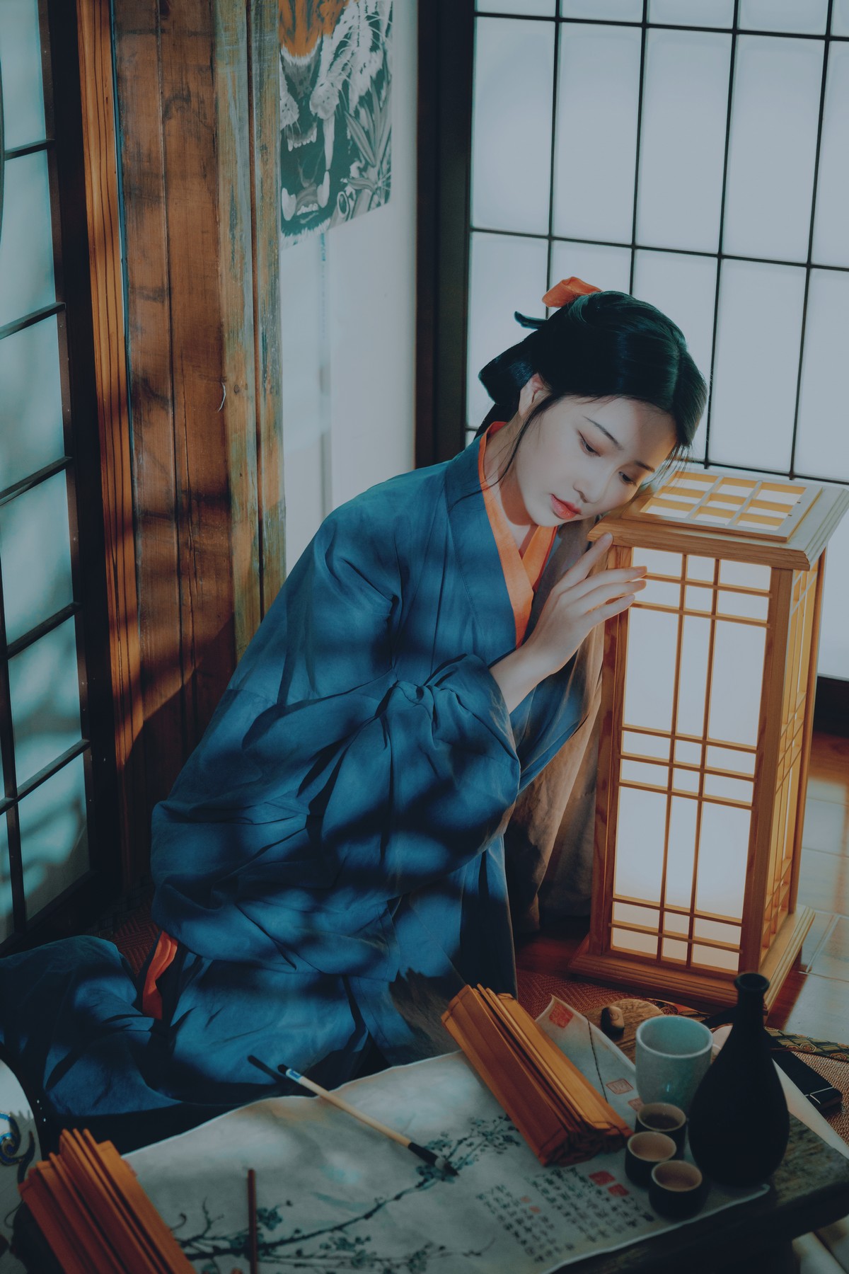 年年nnian 汉宫春月古风写真 宫廷风唯美图集插图4