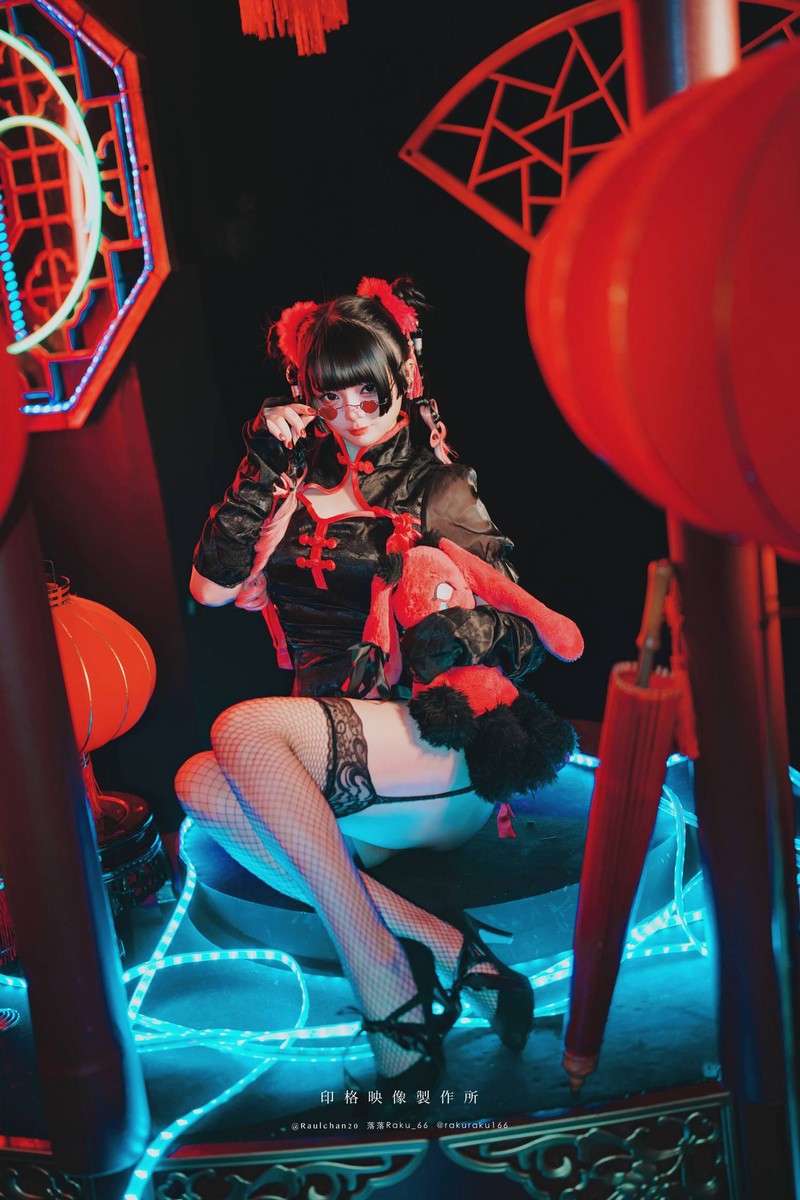 落落Raku 长夜未央 氛围主题写真 61P插图6