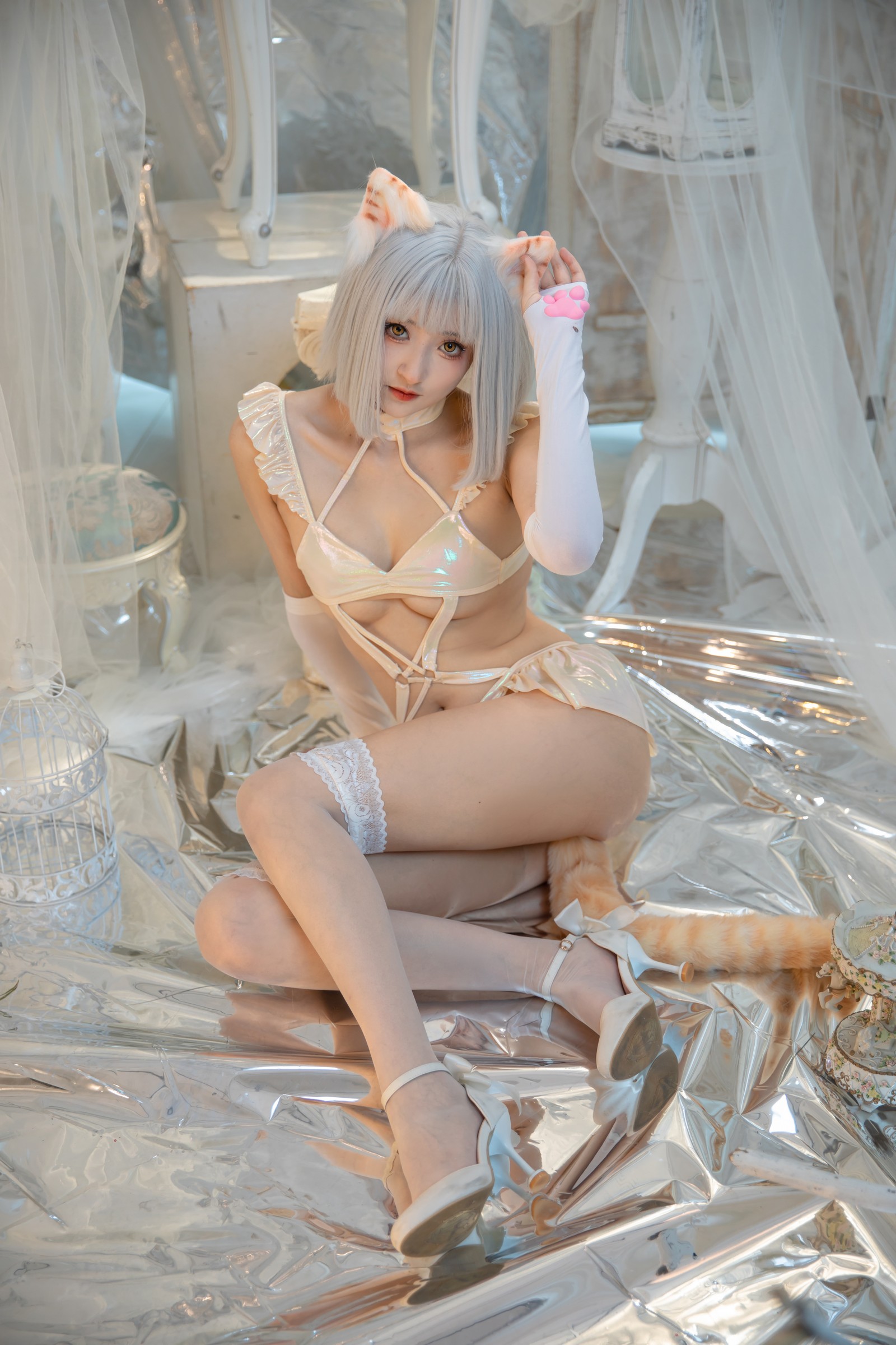 冬马路纱 猫猫拳 写真集｜可爱系主题 高清摄影（40P｜435MB）插图4