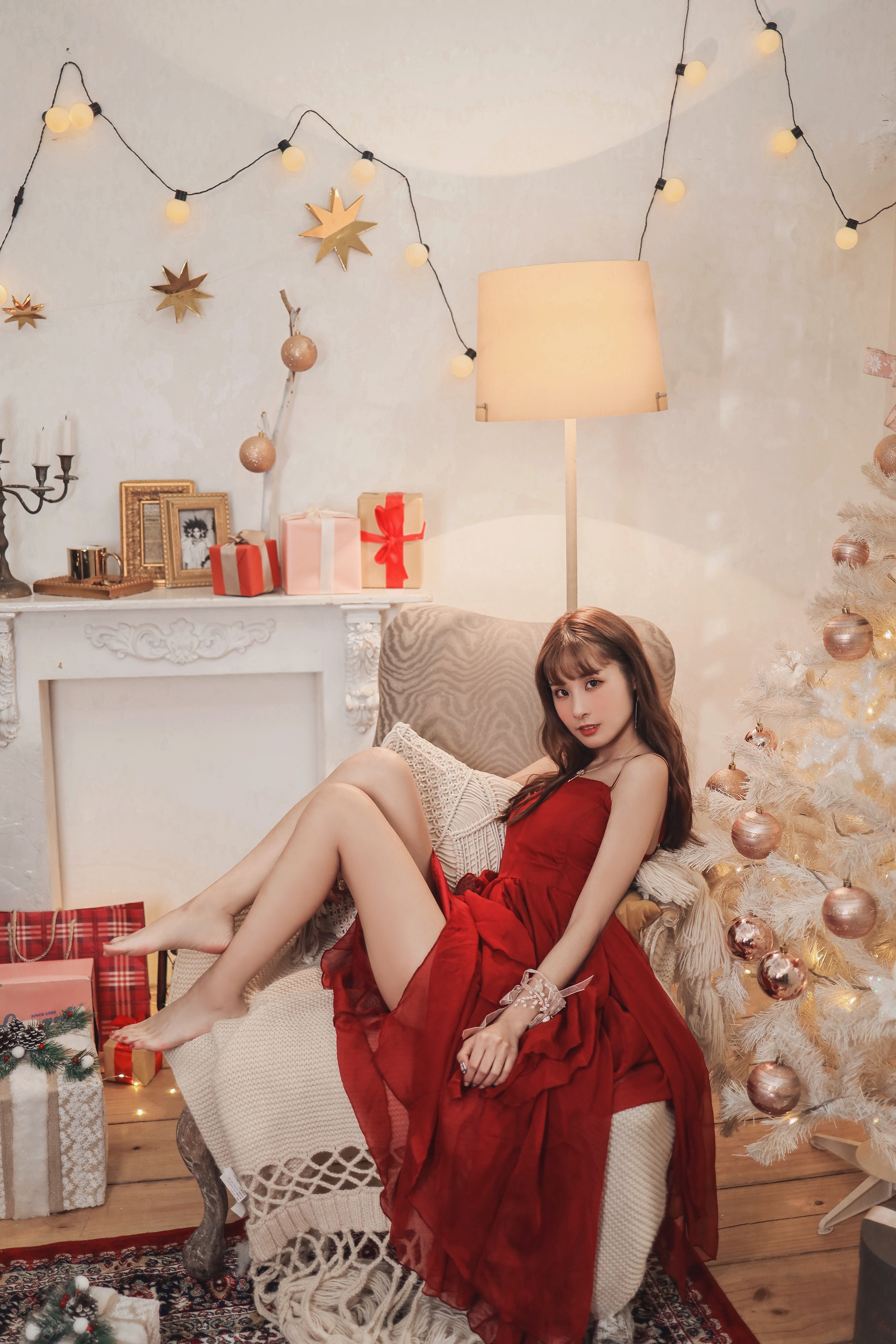 泥泥汝 圣诞主题 A 写真图集｜节日风格高清摄影（50P｜192MB）插图1
