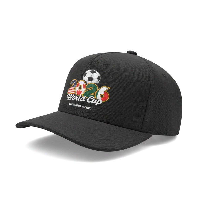 World Cup 2026 Fan Cap – Black Edition