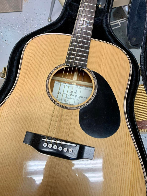 Guitar back — rosewood and neck