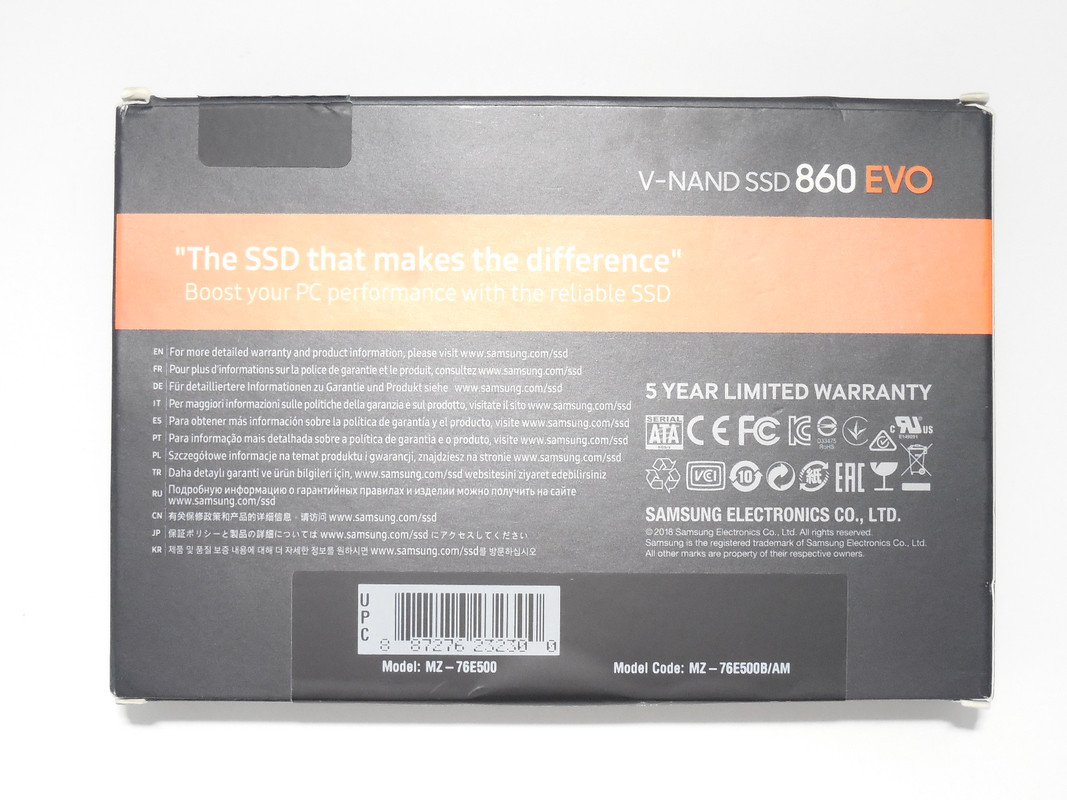 Samsung 860 EVO SATA 2.5