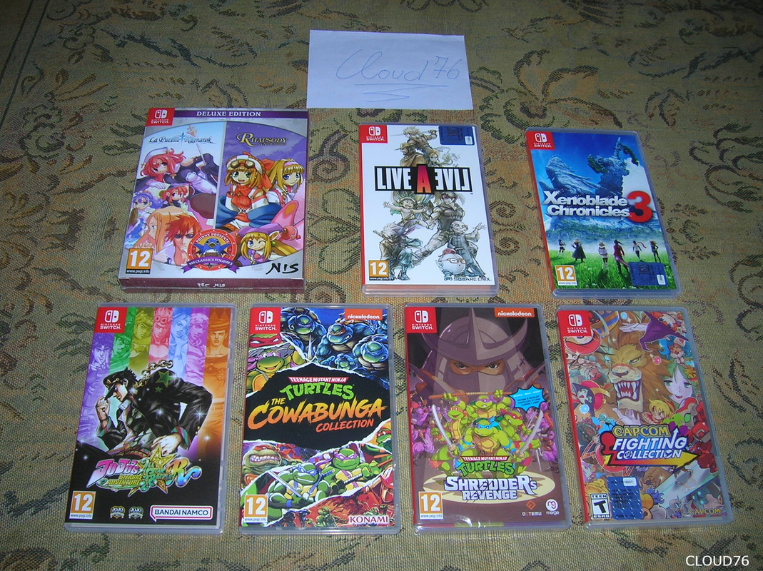 Ma collection Retrogame Arrivi