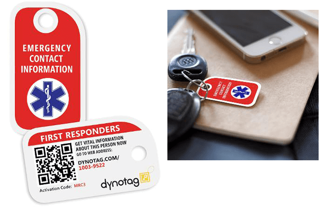 Get a Free Emergency ID Tag for First Responders and Healthcare Workers from Dynotag Get a Free Emergency ID Tag for First Responders and Healthcare Workers from Dynotag