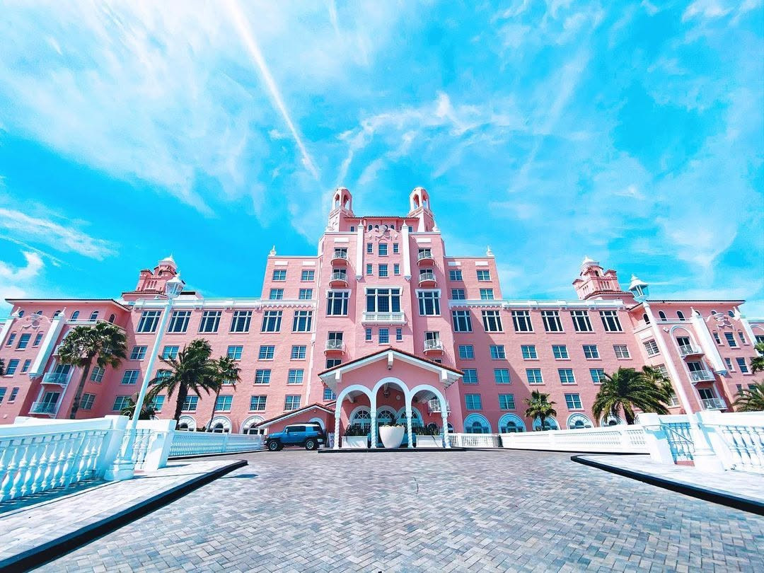 The Don Ce Sar Iconic Luxury Beachfront Hotel in St Pete Beach