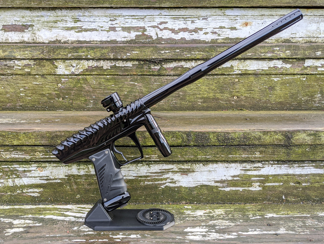 Cadre De Gâchette Bob Long CLOSER - Noir Brillant - Comme Neuf - Paintball