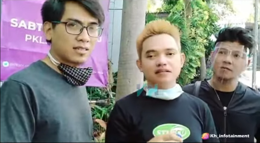 Andika Mahesa bersama personel Kangen Band