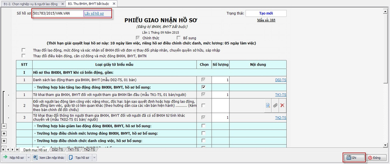 Hướng dẫn phần mềm kê khai bảo hiểm xã hội