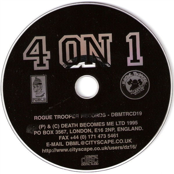 28/10/2023 - Various – 4 On 1 (CD, Compilation)(Death Becomes Me – DBMTRCD19)  1995 R-187607-1216138003
