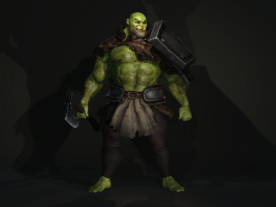 Custom Orc Character