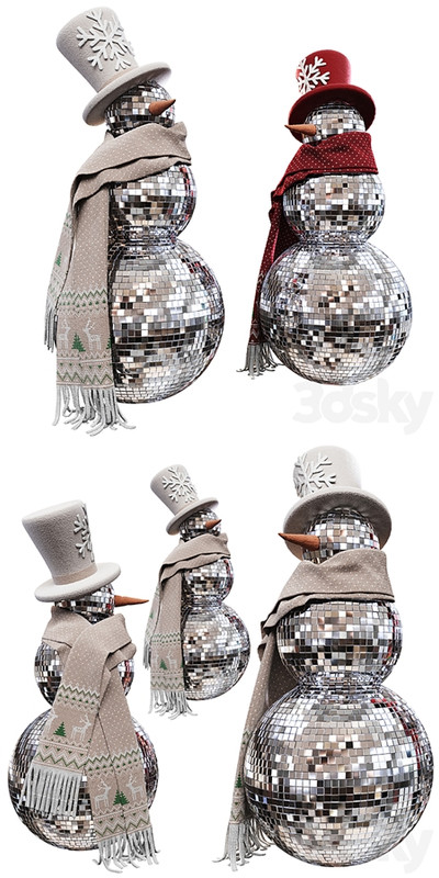 DISCO SNOWMAN