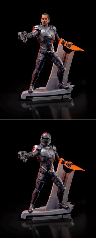 Commander Shepard – 3D Print Model