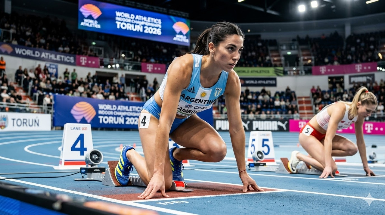 Atletismo: Comienza el Mundial Indoor en Toruń con presencia argentina