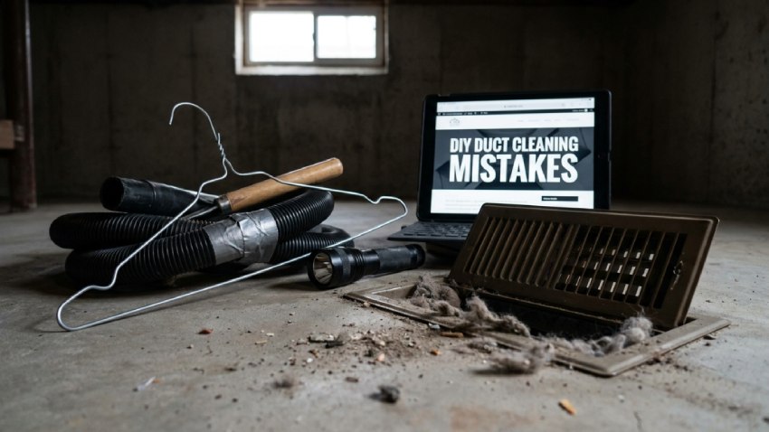 DIY Duct Cleaning Mistakes to Avoid