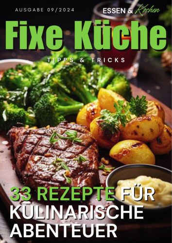 Cover: Essen und Kochen Tipps und Tricks Magazin No 09 2024