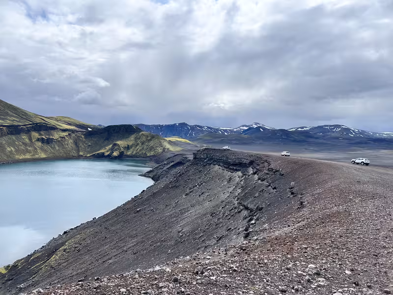 2º VIAJE A LA TIERRA DEL HIELO Y FUEGO DE 21 DIAS (en construcción) - Blogs de Islandia - 28/06/2025 Rumbo a Landmannalaugar con aguadilla incluida. (13)