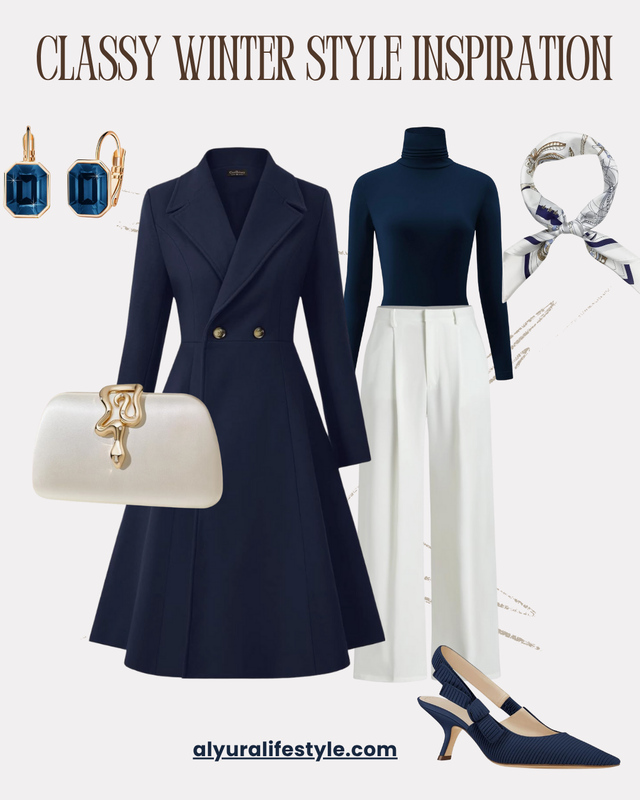 Classy Winter Style Inspiration 💙