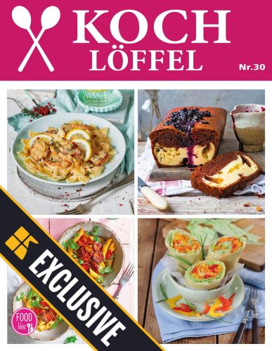 Cover: Foodkiss Kochl&ouml;ffel Magazin April No 30 2024