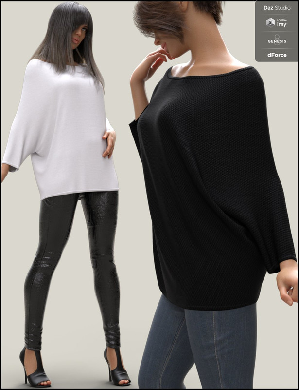 dForce Fashionista Outfit for Genesis 8 Female(s) dForce Fashionista Outfit for Genesis 8 Female(s)