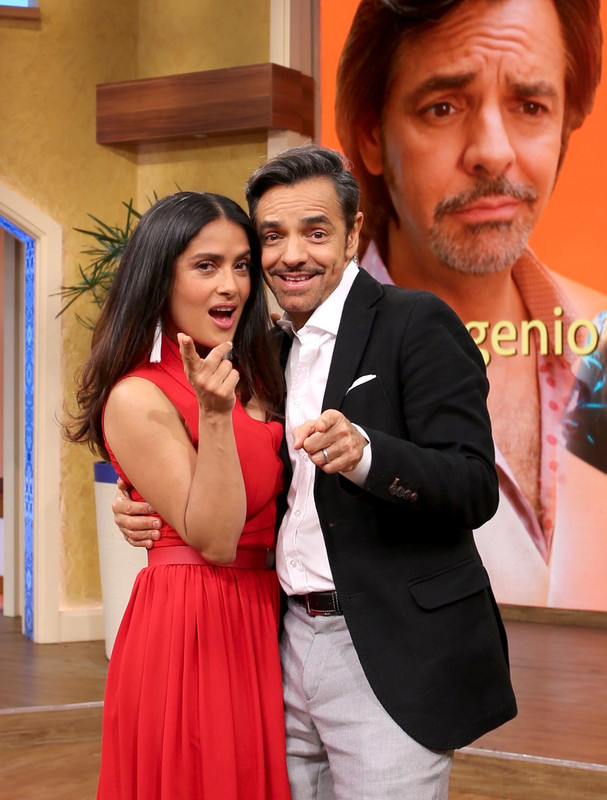 Salma Hayek y Eugenio Derbez celebran su nominación a los premios SAG 2022